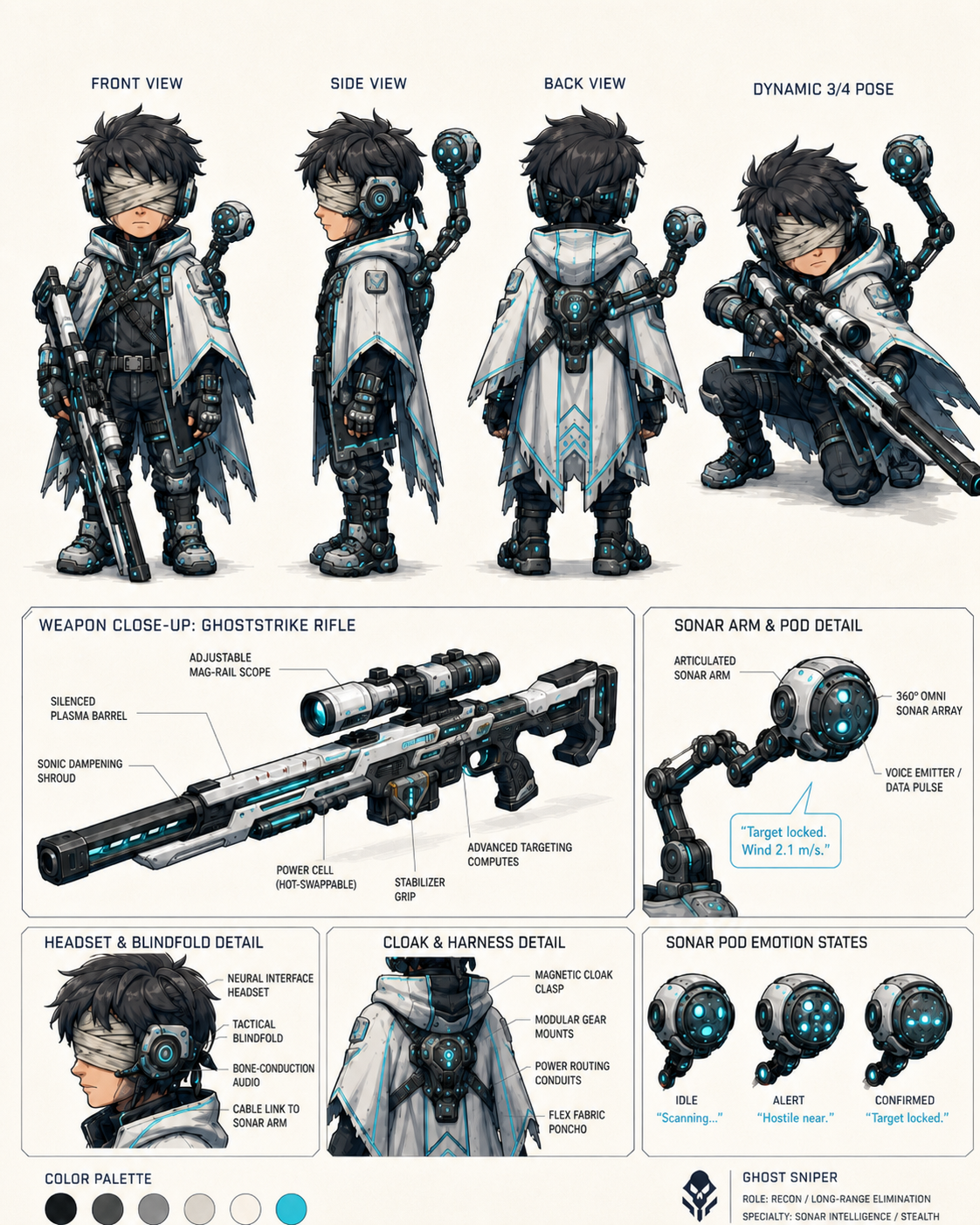 Ghost Sniper character sheet