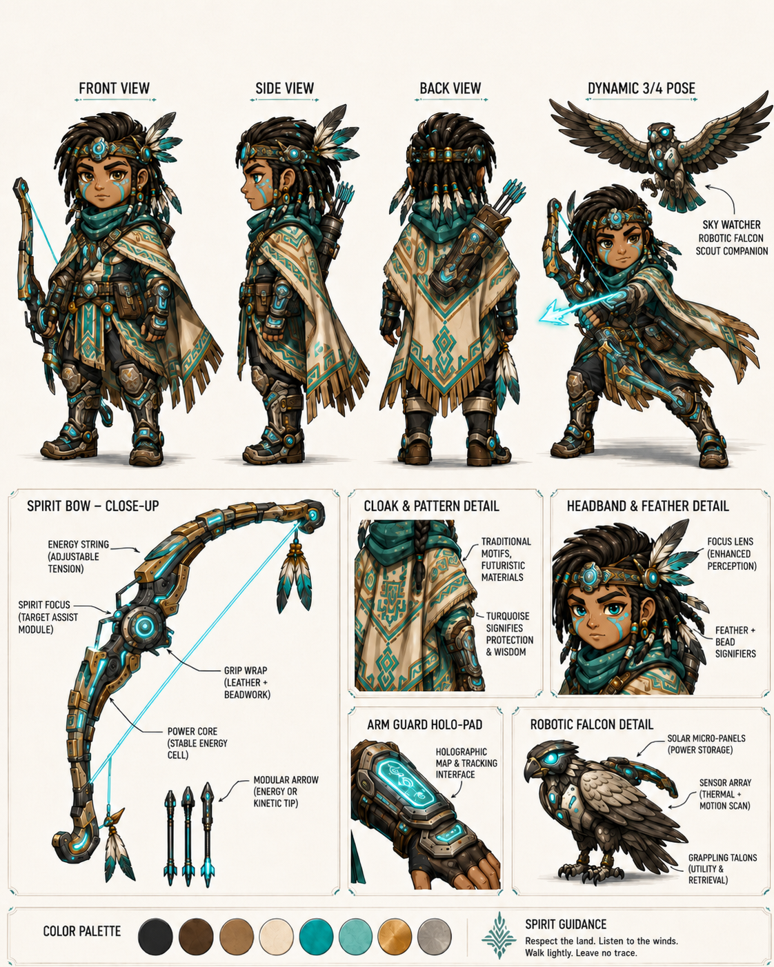 Spirit Tracker character sheet